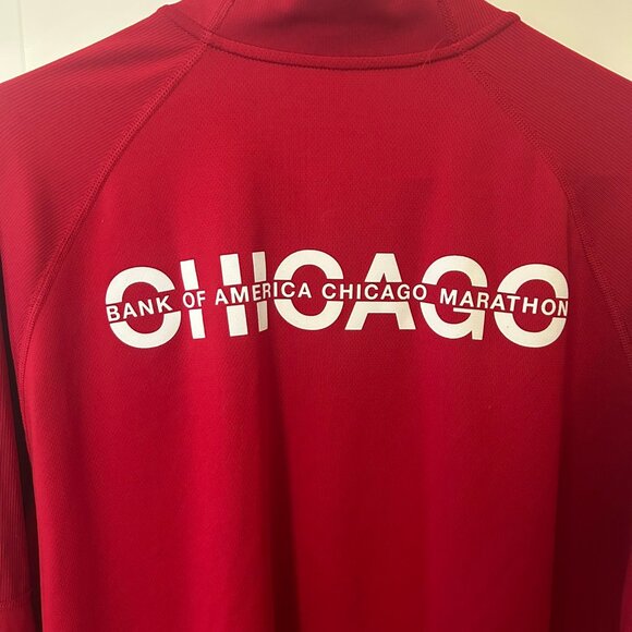 Nike 2018 Chicago Marathon Half Zip - XL - Red - Picture 5 of 5
